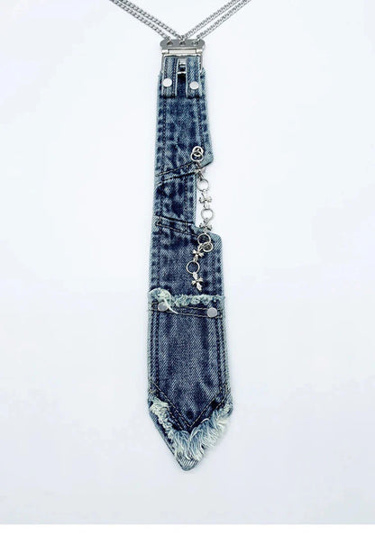 Bassi Denim Tie