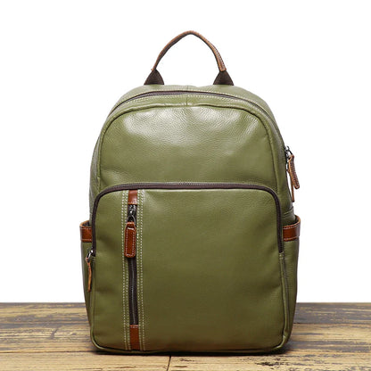 Azzurro Genuine Leather Backpack