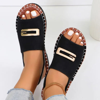 Gemma Gold Sandals