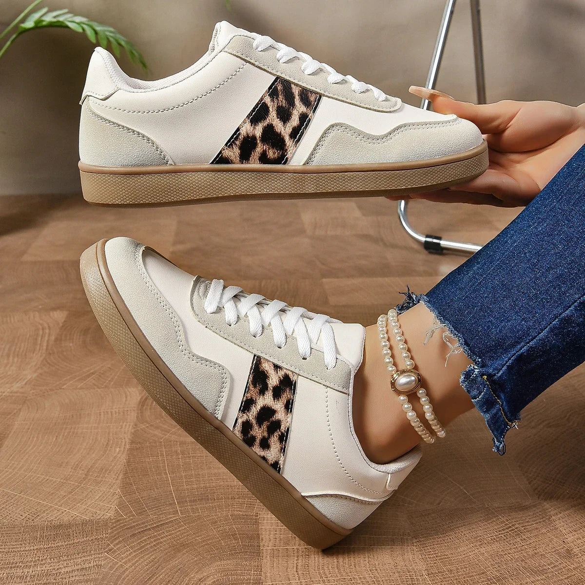Classic Leopard Sneakers