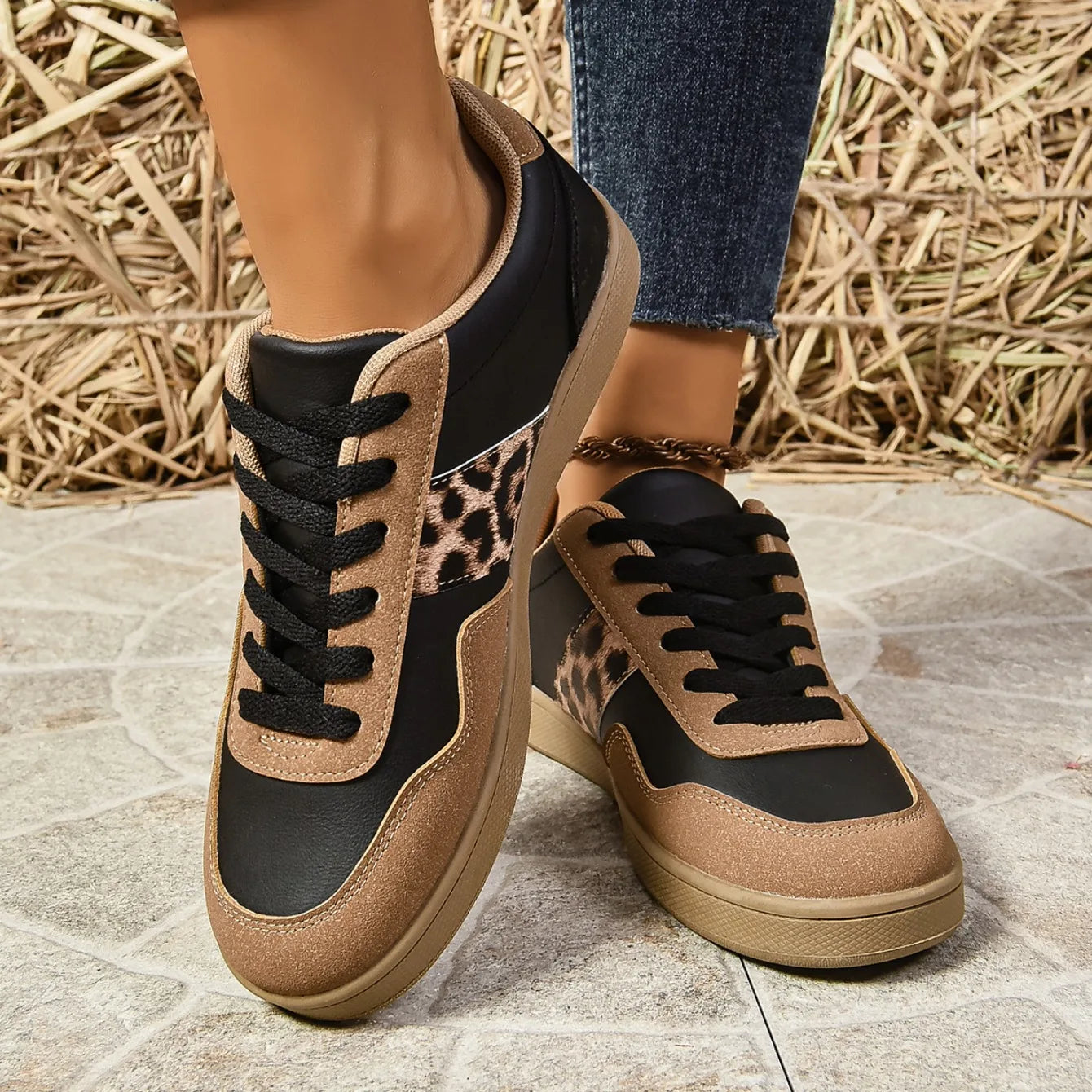 Classic Leopard Sneakers
