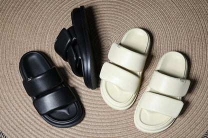 Soft Sandy Leather Sandals