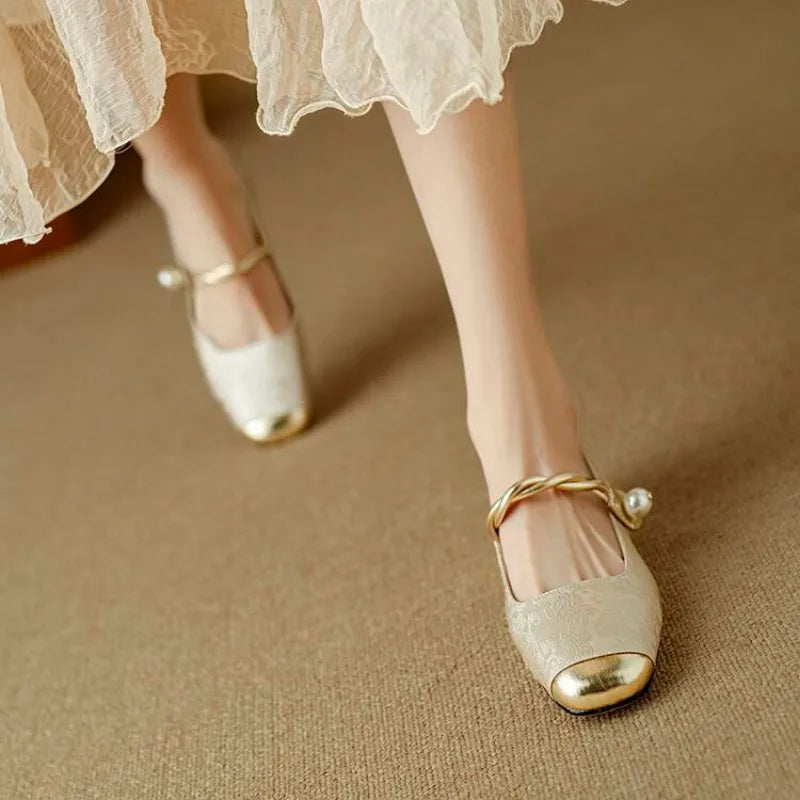 Perla Dorata Flats
