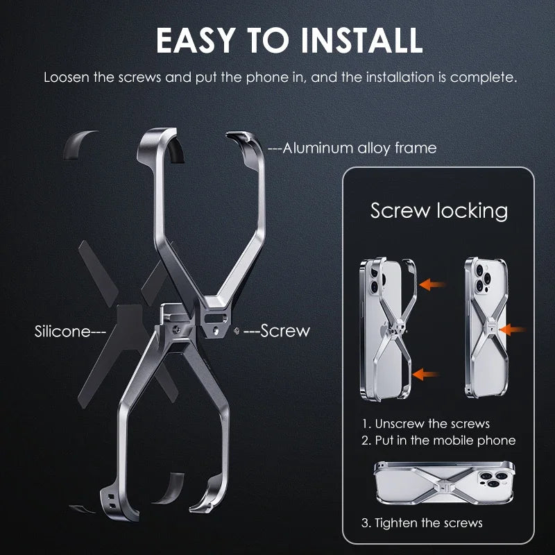 Spider Aluminum iPhone Case
