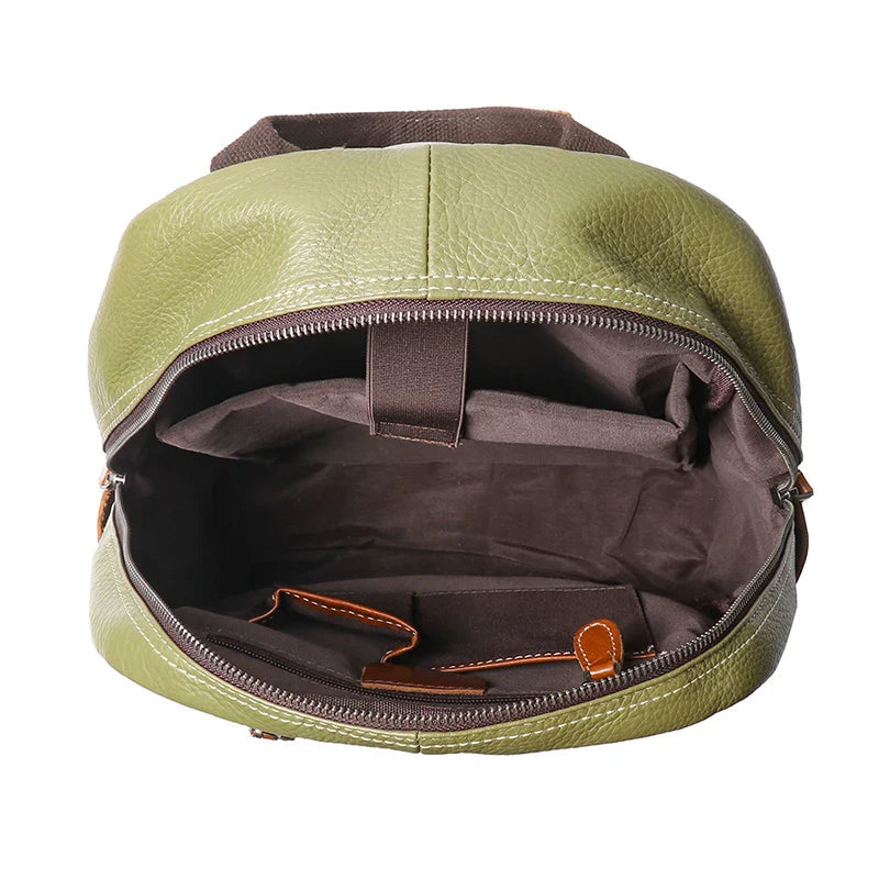Azzurro Genuine Leather Backpack