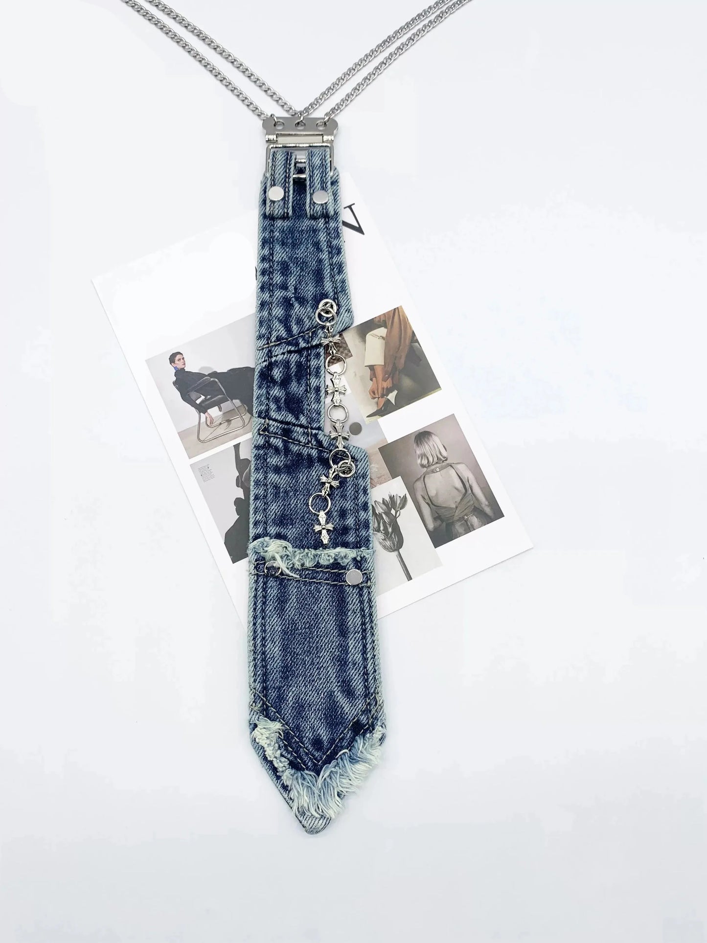 Bassi Denim Tie