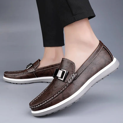 Brunello Leather Loafers