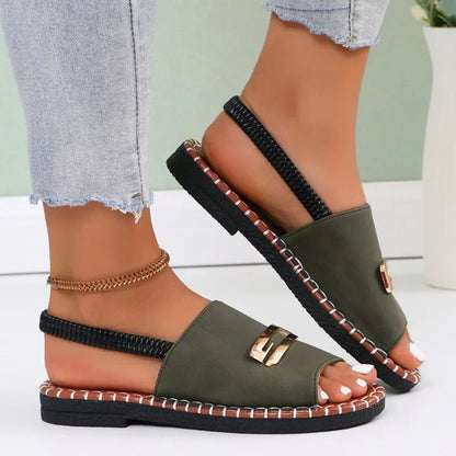 Gemma Gold Sandals