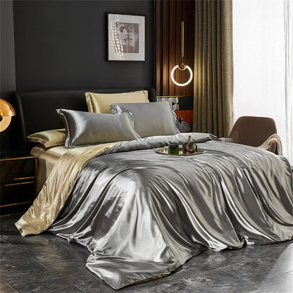 Moonlight Silk Bedding Set
