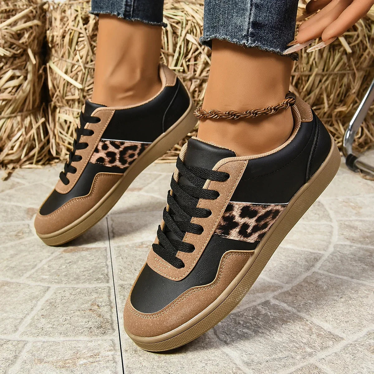 Classic Leopard Sneakers