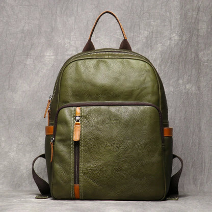 Azzurro Genuine Leather Backpack