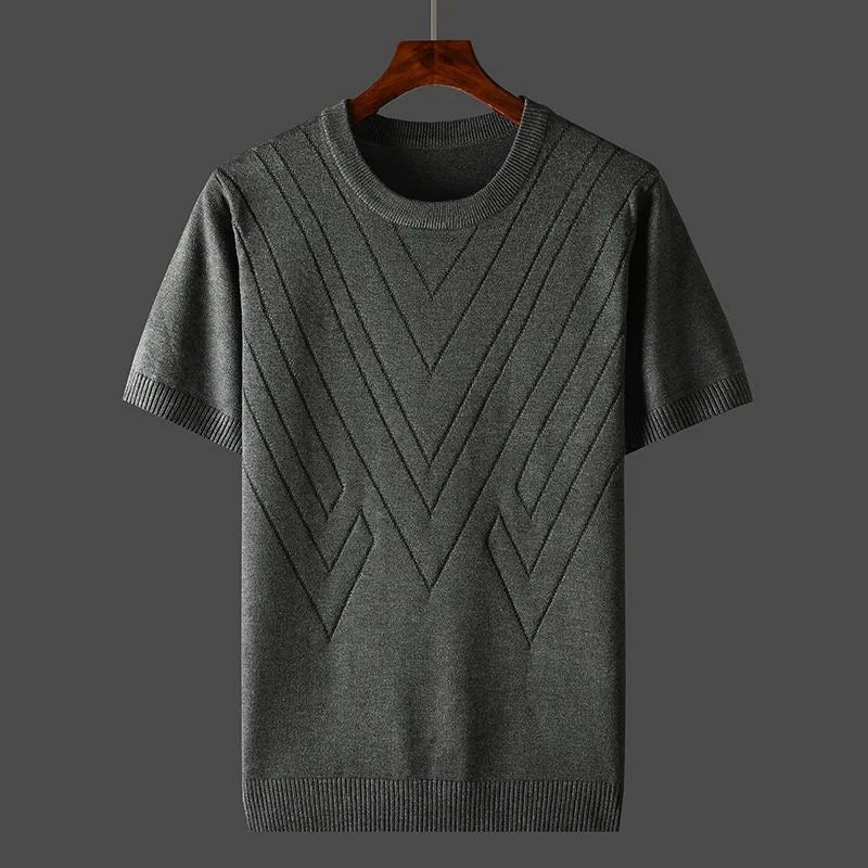 Deluvia - Thin Jacquard Pullover
