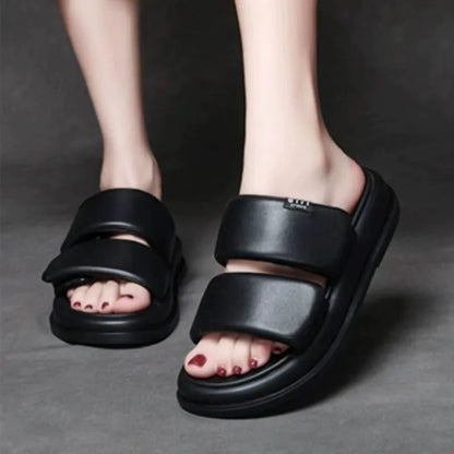 Soft Sandy Leather Sandals