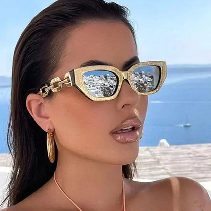 d’Oro Chain Sunglasses