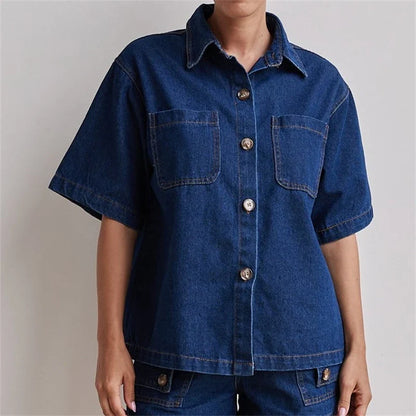 Kea Denim 2 Piece Set