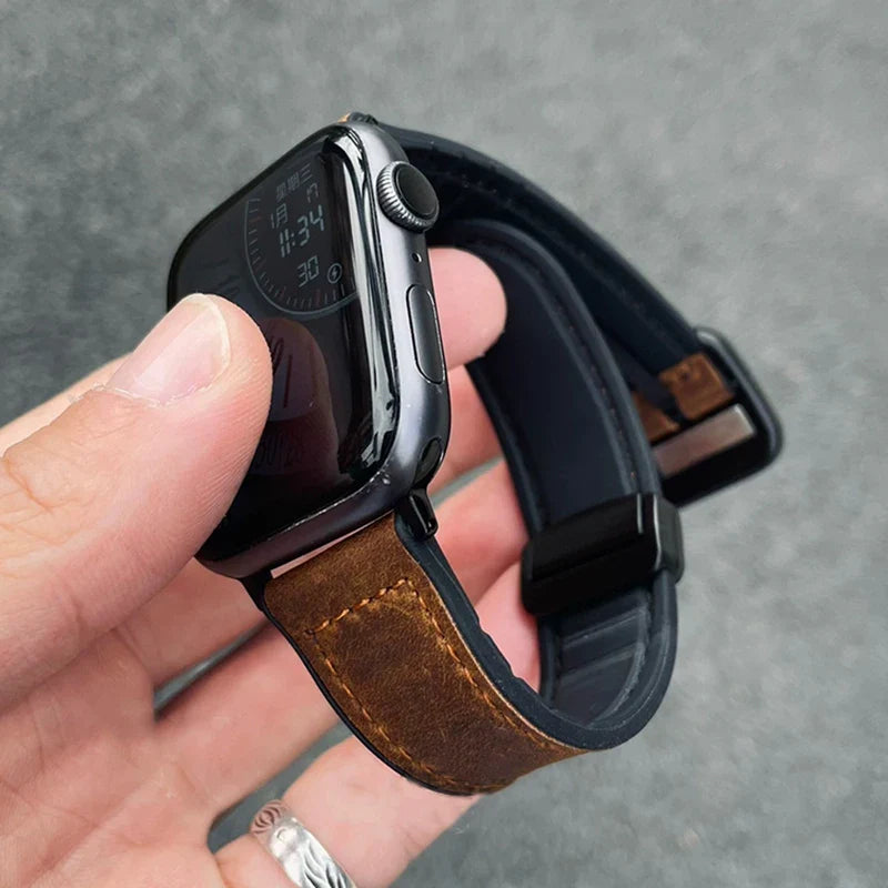 Glen Leather Apple Watch Band