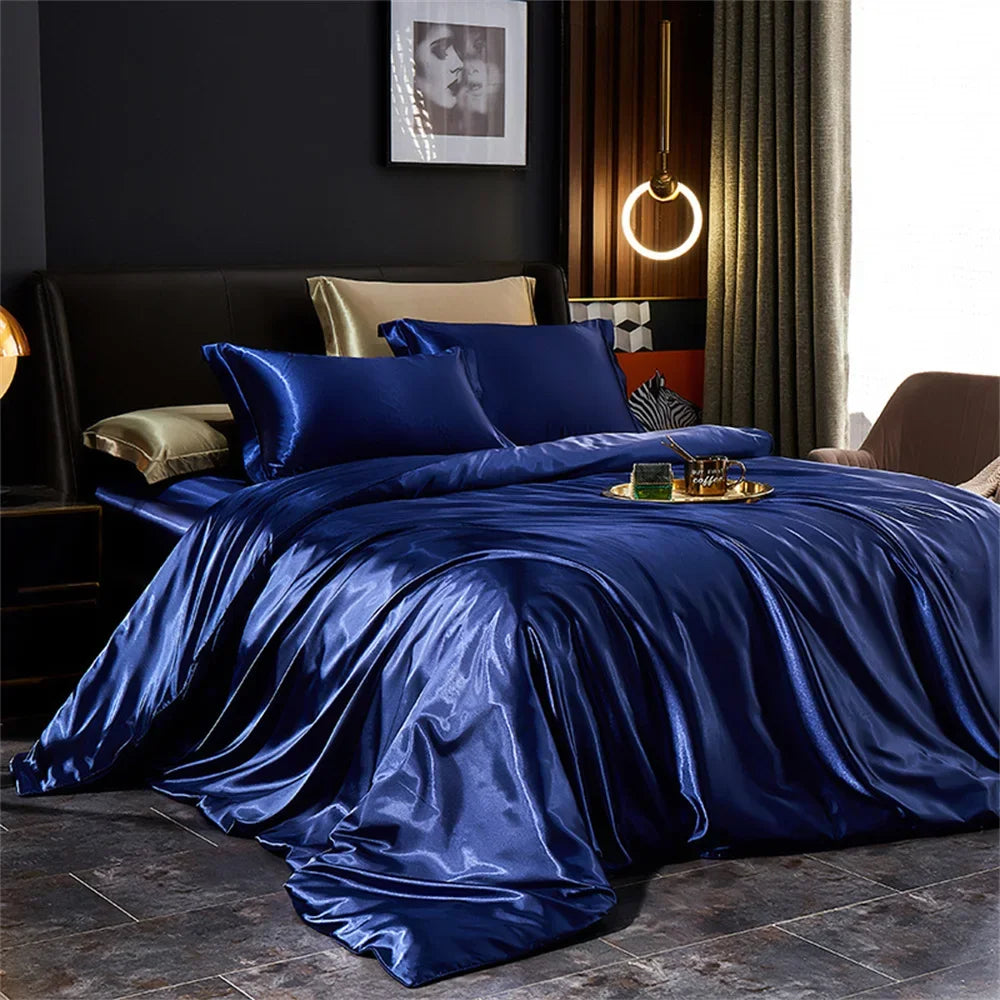 Moonlight Silk Bedding Set