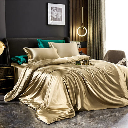 Moonlight Silk Bedding Set