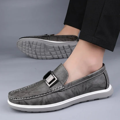 Brunello Leather Loafers