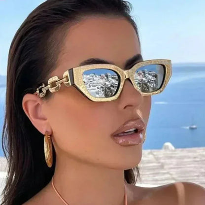 d’Oro Chain Sunglasses