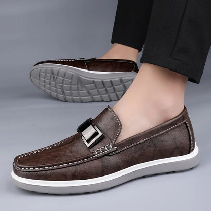 Brunello Leather Loafers