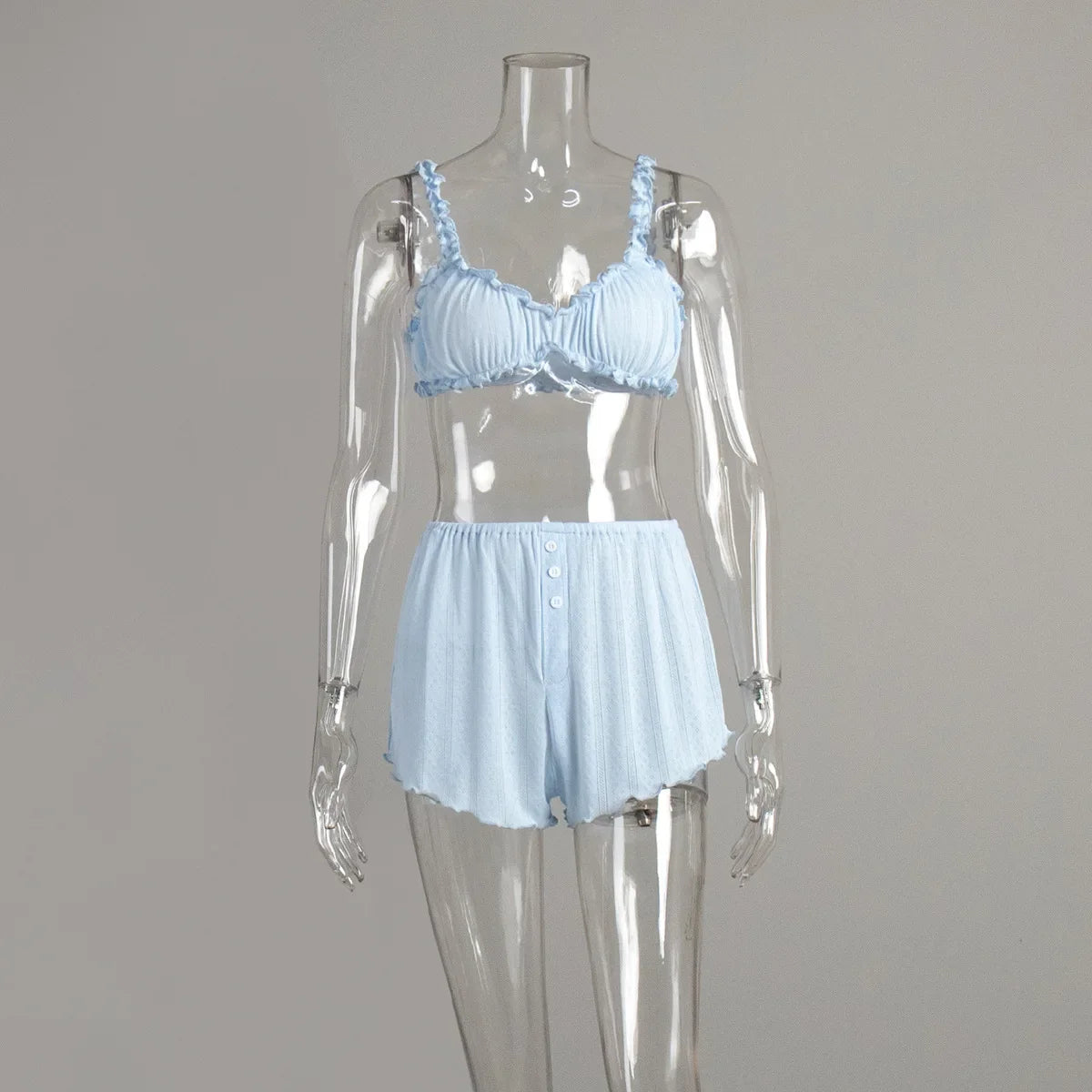 Saenna 3 Piece Sleepwear Suit