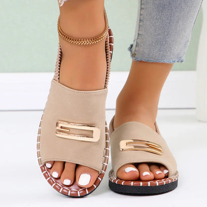 Gemma Gold Sandals