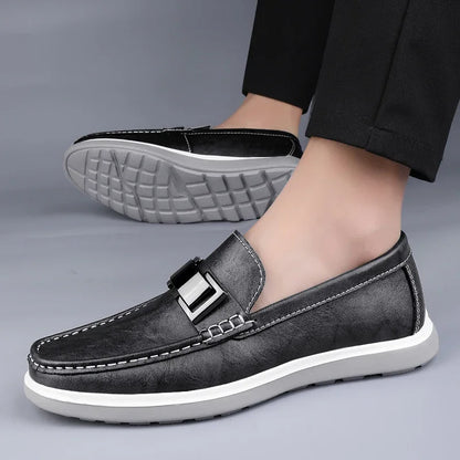 Brunello Leather Loafers