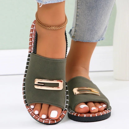 Gemma Gold Sandals