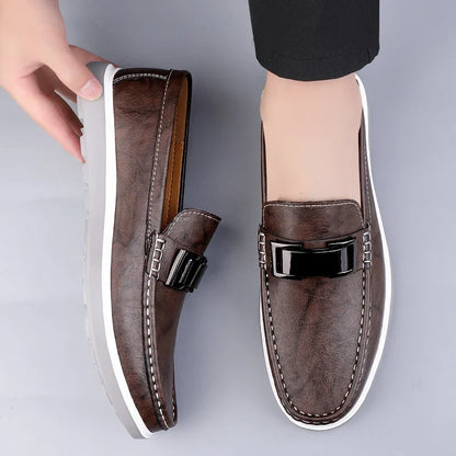 Brunello Leather Loafers