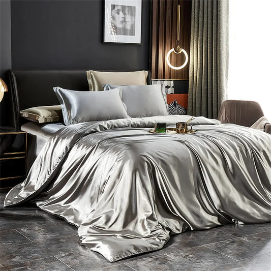 Moonlight Silk Bedding Set