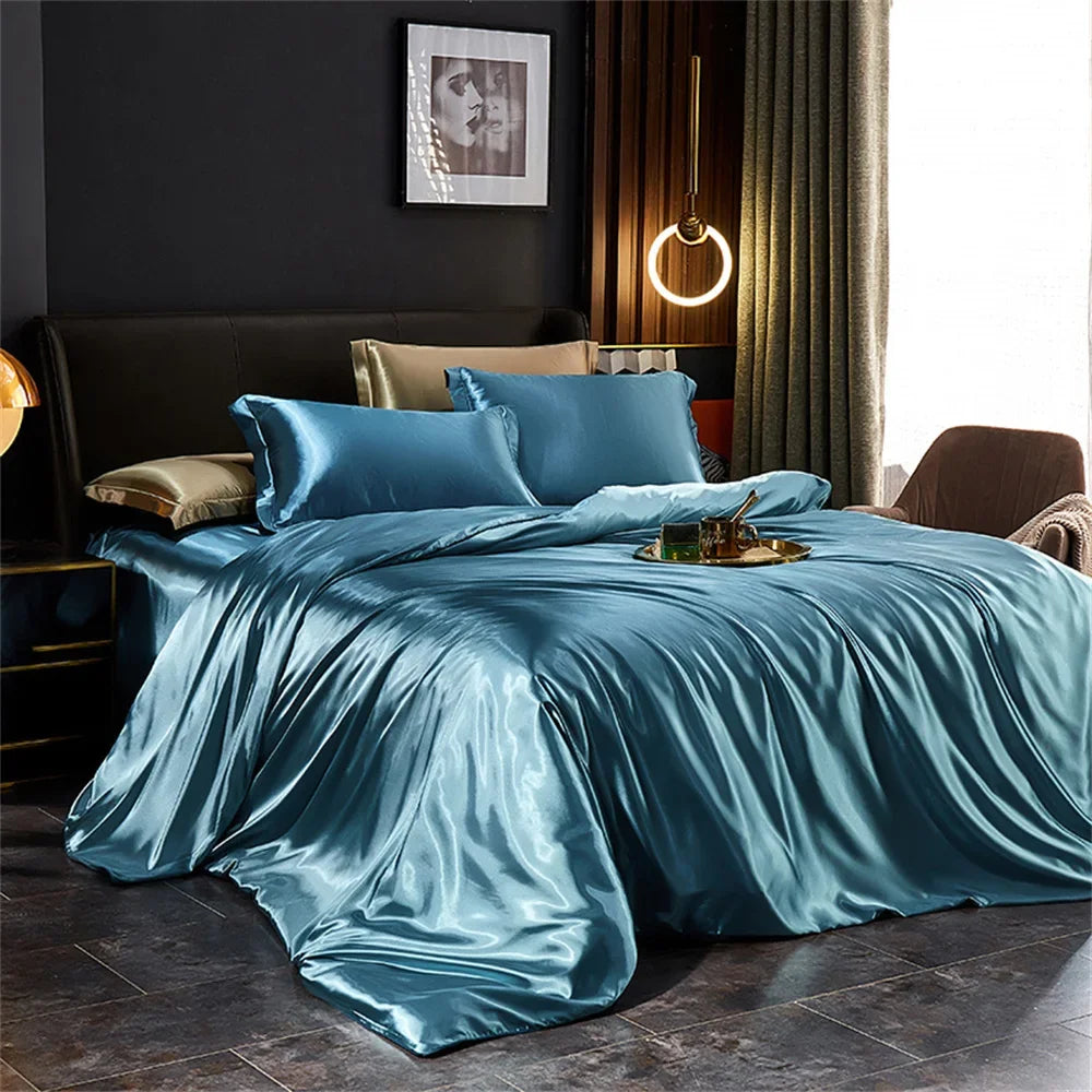 Moonlight Silk Bedding Set