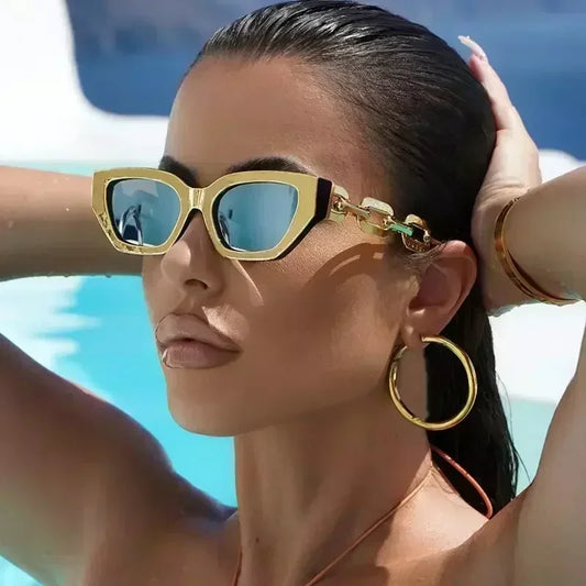 d’Oro Chain Sunglasses