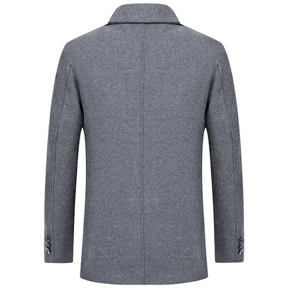 Sobretudo Masculino Curto de Lã Invoux Oslo