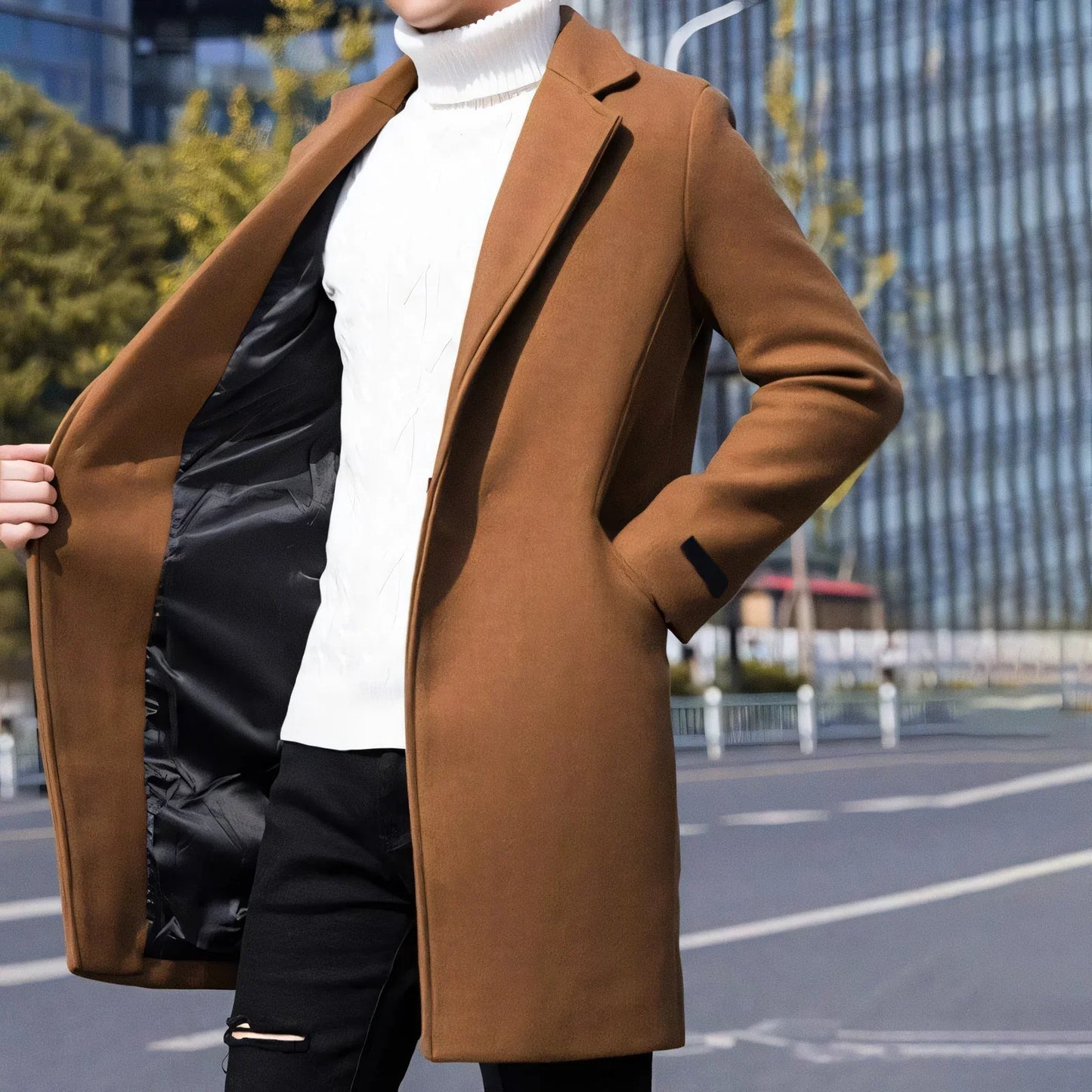 Sobretudo Masculino Invoux Classic