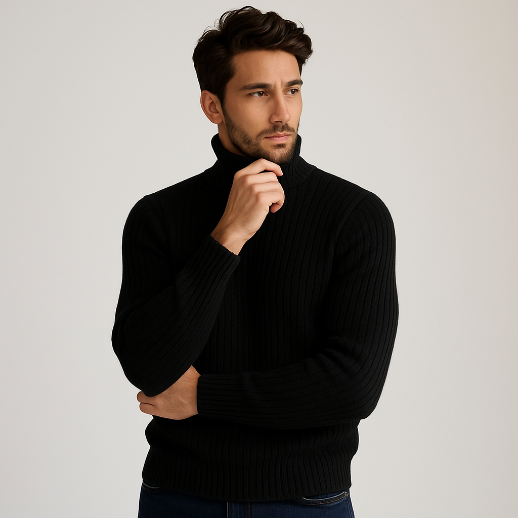 Suéter Básico Gola Alta Invoux NVX124