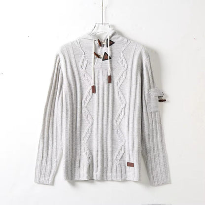MARCO TIZIANO BREATHABLE HOODED SWEATER