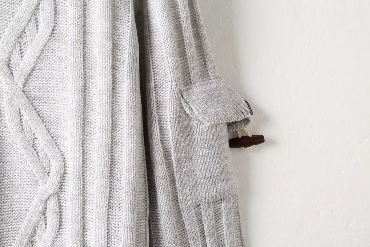 MARCO TIZIANO BREATHABLE HOODED SWEATER