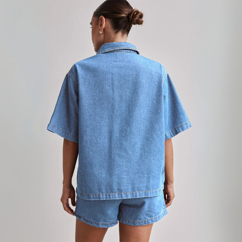 Kea Denim 2 Piece Set