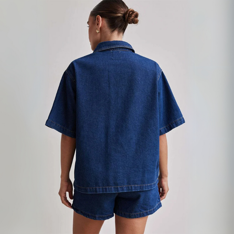 Kea Denim 2 Piece Set