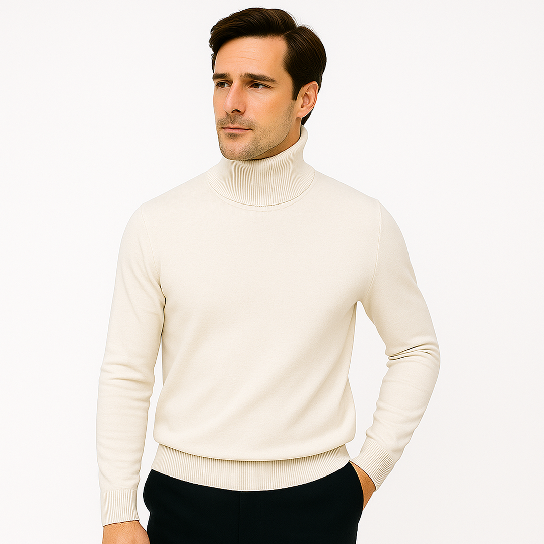 Suéter Masculino de Gola Alta Térmico Invoux
