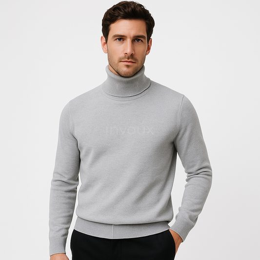 Suéter Masculino de Gola Alta Térmico Invoux